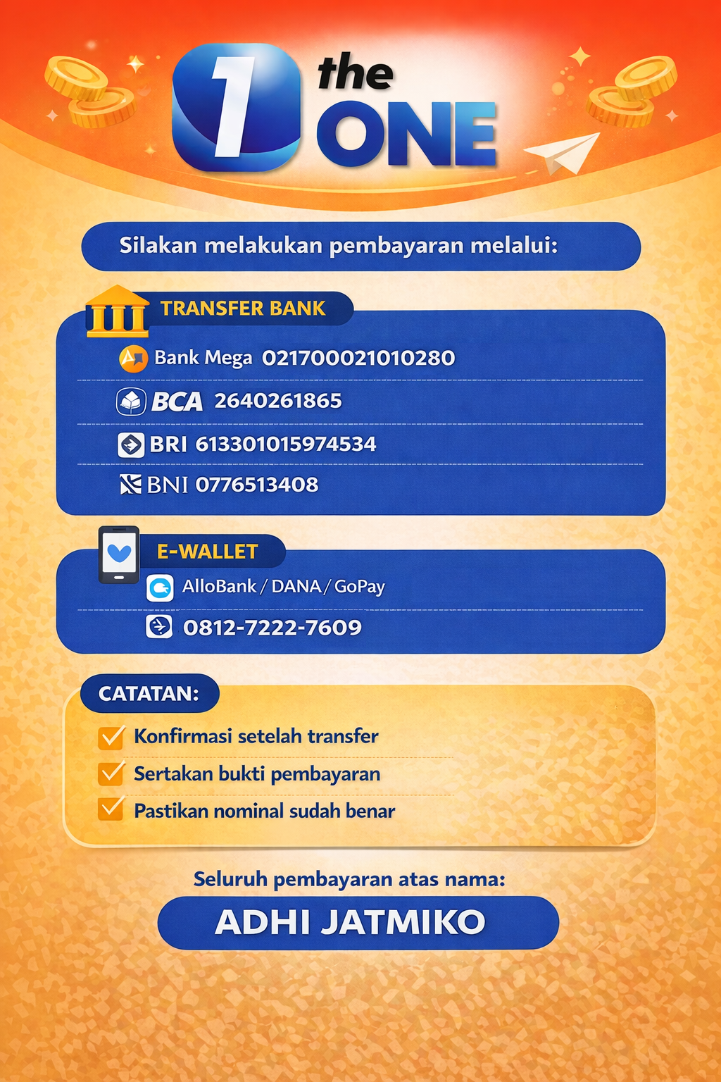 Informasi Pembayaran